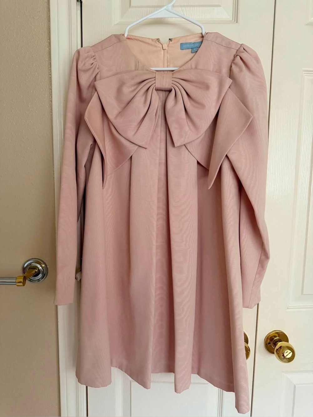 Antonio Melani Blush Bow Dress